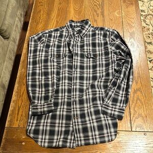 Men's Black Plaid Shirt - Carhartt